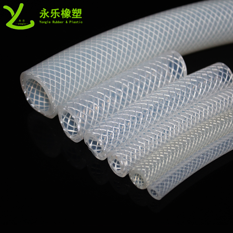 復(fù)合編織硅膠管，制氧機(jī)編織硅膠管，鉑金編織硅膠管