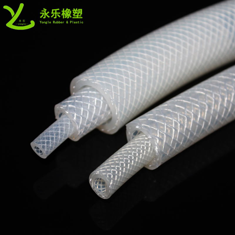 復(fù)合編織硅膠管，制氧機(jī)編織硅膠管，鉑金編織硅膠管