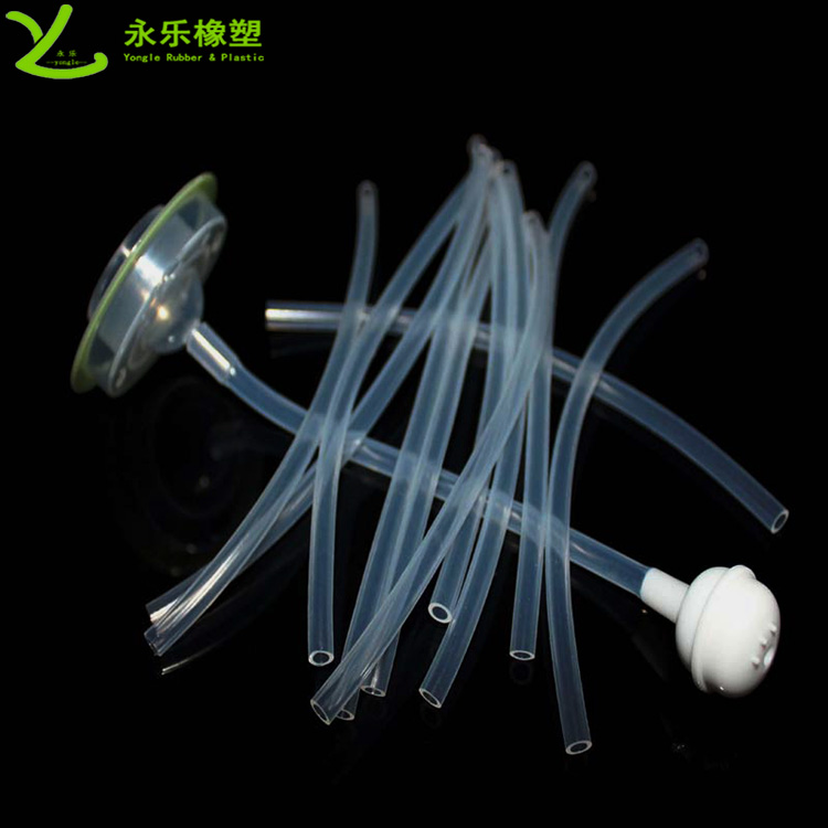 擠出奶瓶硅膠管，食品級透明奶瓶硅膠管，耐高溫硅膠管