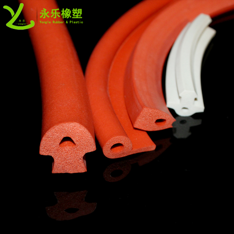 耐高溫發(fā)泡硅膠條，阻燃發(fā)泡硅膠條，細(xì)孔硅膠發(fā)泡條