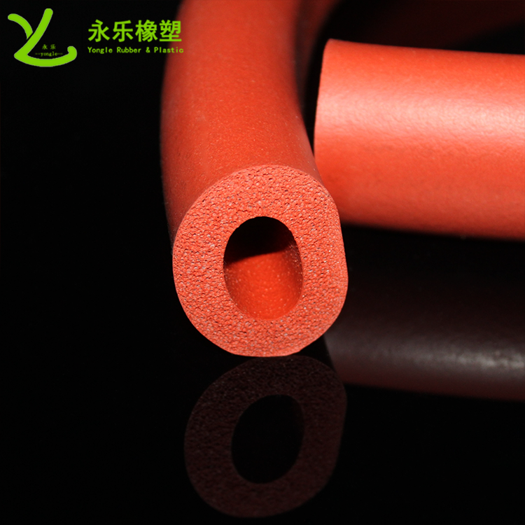 發(fā)泡硅膠管，耐高溫發(fā)泡硅膠管，阻燃硅膠發(fā)泡管，硅膠發(fā)泡管