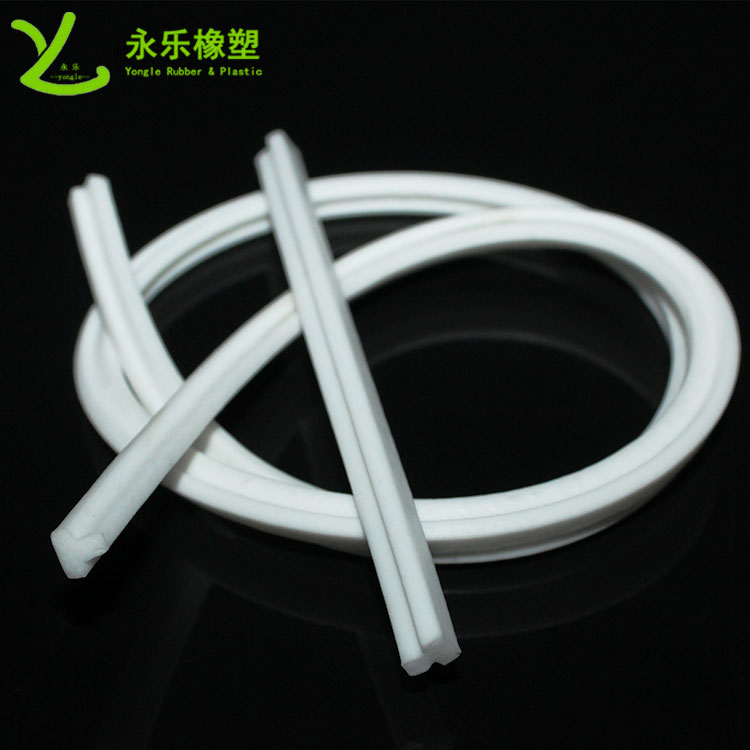 泛光燈發(fā)泡硅膠條，阻燃發(fā)泡密封條，耐高溫硅膠發(fā)泡條
