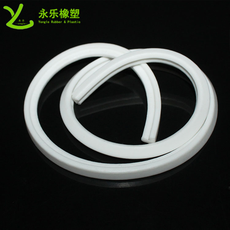 泛光燈發(fā)泡硅膠條，阻燃發(fā)泡密封條，耐高溫硅膠發(fā)泡條