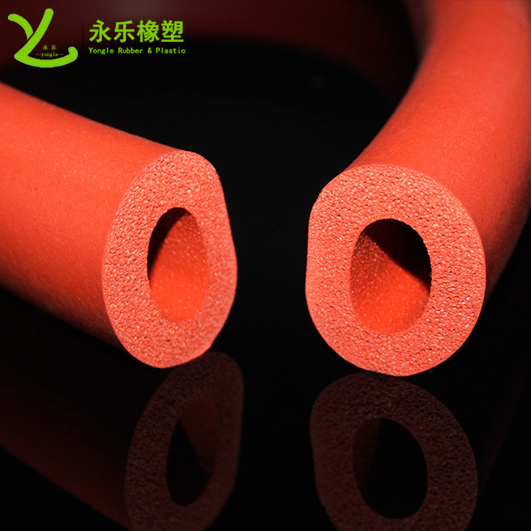 發(fā)泡硅膠管，耐高溫發(fā)泡硅膠管，阻燃硅膠發(fā)泡管，硅膠發(fā)泡管